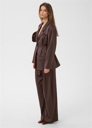 Elva waist blazer Deep Plum Gestuz 